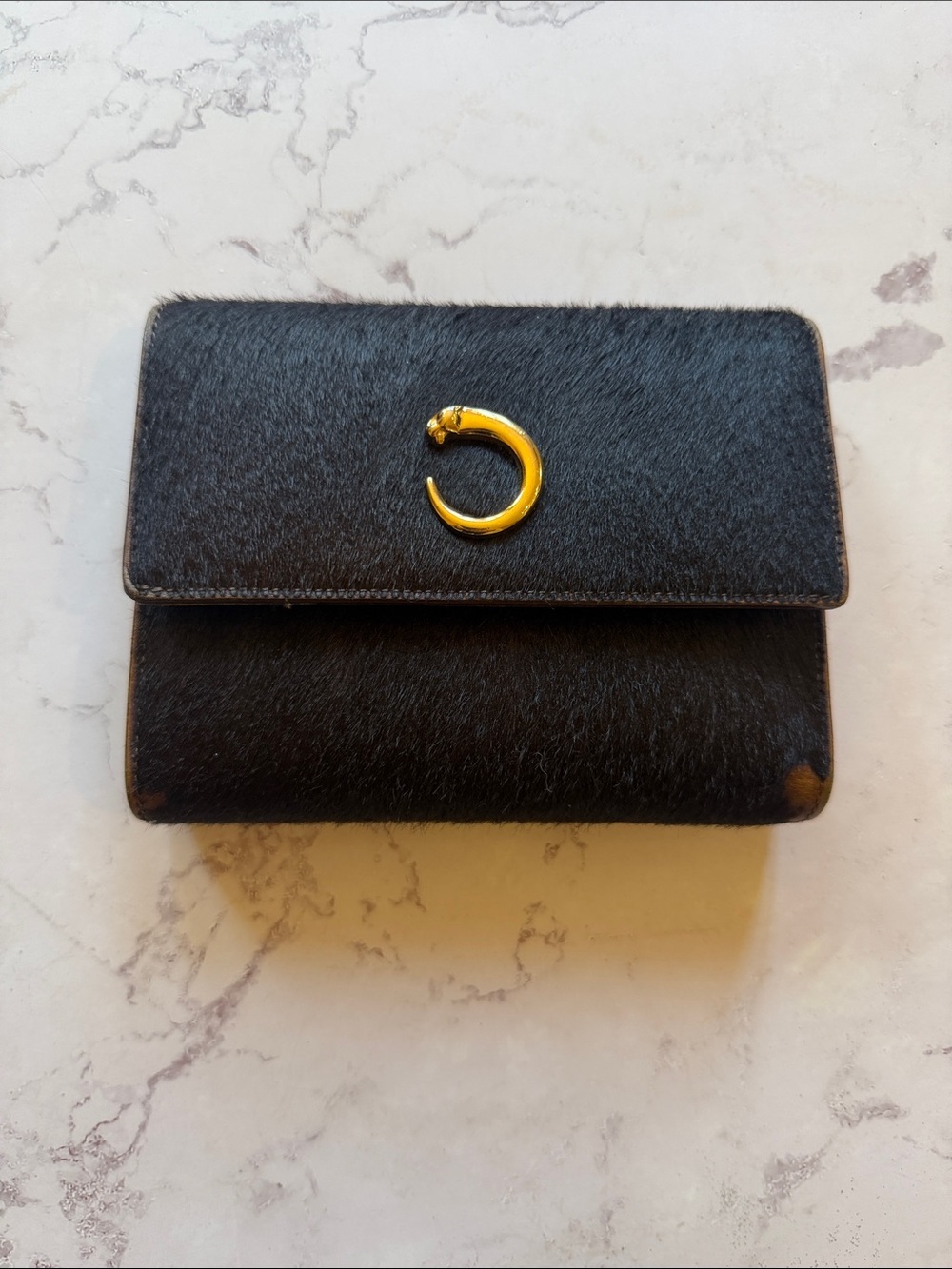 Vintage Cartier horse hair wallet